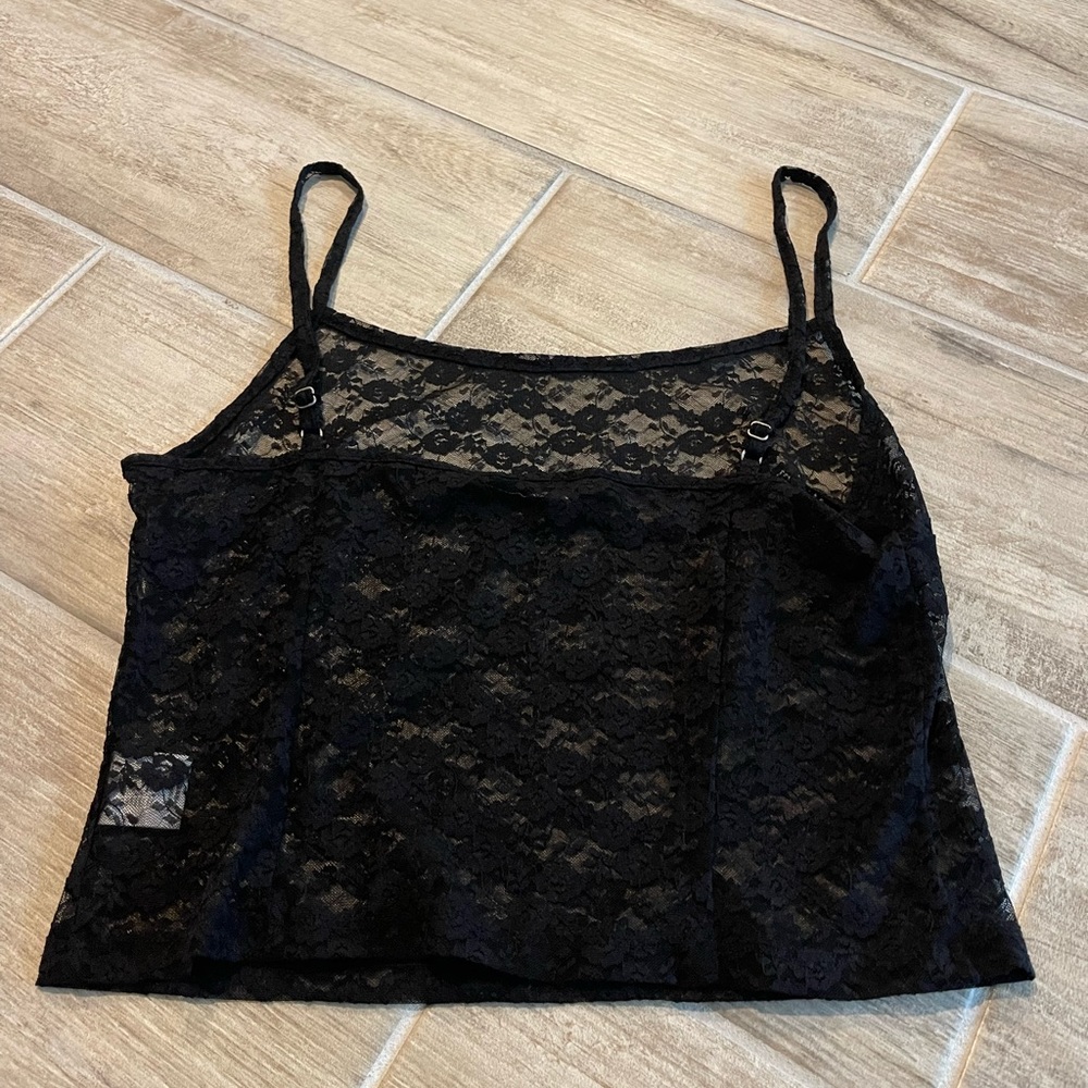 New Brandy lace tank